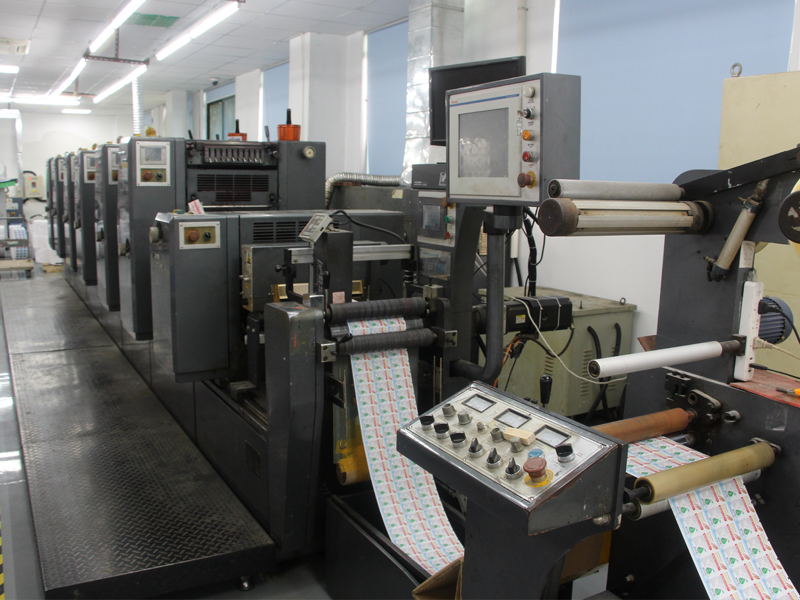 6 color PS plate printing machine